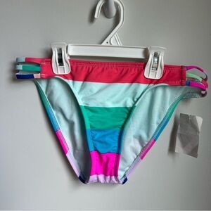 NWT Hobie Girls Multicolor Swim Bottoms - Size 14